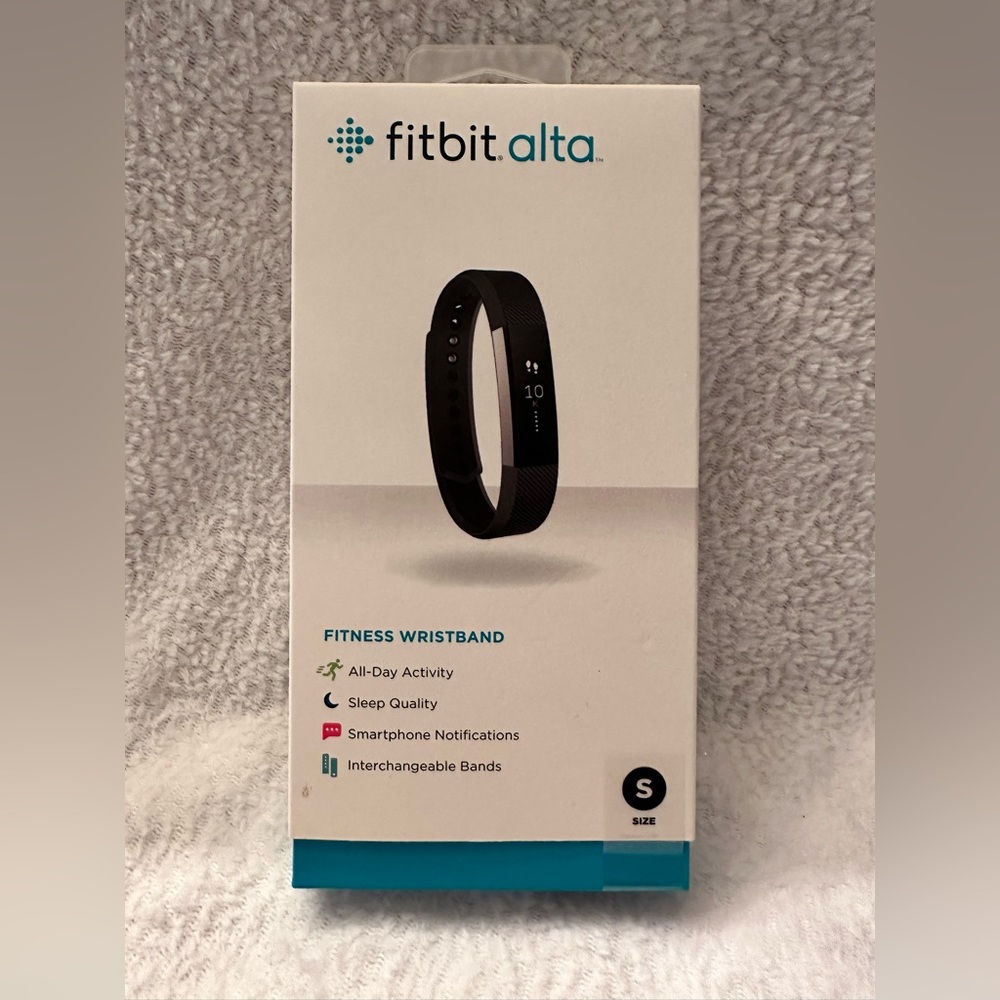Fitbit Alta FB406PMS Fitness Tracker Wristband Smart Health Activity New Gray